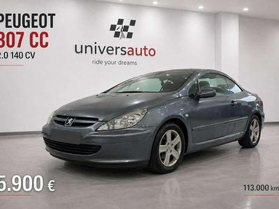 Usado Peugeot 307 CC 141 CV (103 kW) 2005 Gris Descapotable