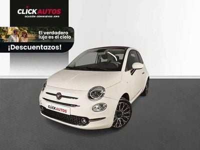 Usado Fiat 500 71 CV (52 kW) 2023 Blanco Descapotable