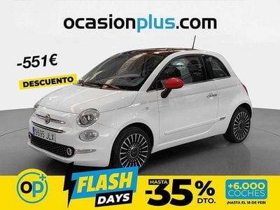 Usado Fiat 500 Lounge 69 CV (50 kW) 2016 Blanco Utilitario