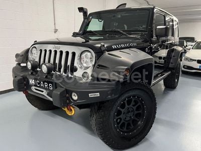 Usado Jeep Wrangler Unlimited Rubicon 284 CV (208 kW) 2018 Gris / plata SUV