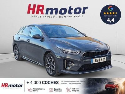 Usado Kia Ceed GT-Line 136 CV (100 kW) 2019 Gris Utilitario