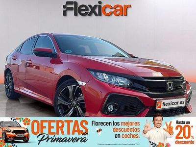 Usado Honda Civic Elegance 129 CV (94 kW) 2018 Rojo Berlina