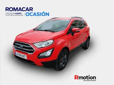 Usado Ford Ecosport Trend 125 CV (91 kW) 2018 Rojo SUV