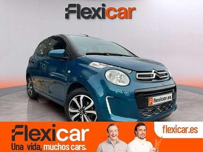 Usado Citroën C1 Shine 72 CV (52 kW) 2021 Azul Utilitario
