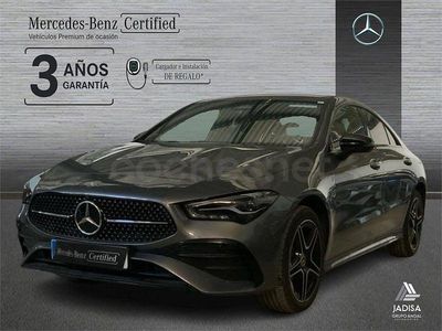 Gris / plata Usado 2025 Mercedes CLA250e AMG line Berlina | 40.790 € (Precio justo)