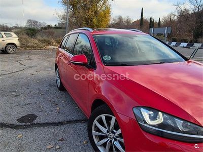 Rojo Usado 2014 VW Golf VII Sportline Familiar | 7500 € (Buen precio)