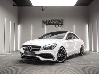 Usado Mercedes CLA45 AMG 381 CV (280 kW) 2018 Blanco Berlina
