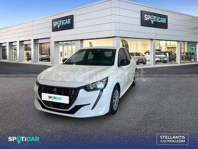 Usado Peugeot 208 Active 100 CV (73 kW) 2024 Blanco Utilitario