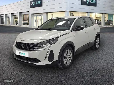Usado Peugeot 3008 Active 130 CV (95 kW) 2022 Blanco SUV