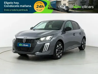 Begagnad Peugeot e-208 Allure 114 kW (156 HK) 2025 Grå Halvkombi