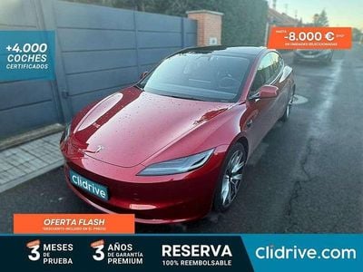 Usado Tesla Model 3 RWD 208 kW (283 CV) 2024 Rojo Berlina