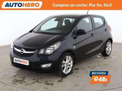 Usado Opel Karl Selective 75 CV (55 kW) 2017 Negro Utilitario