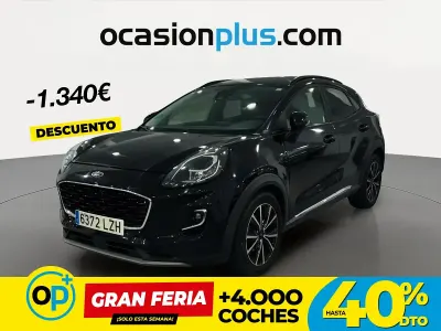 Usado Ford Puma Titanium 125 CV (91 kW) 2022 Negro SUV