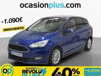 Usado Ford C-MAX Trend+ 125 CV (91 kW) 2018 Azul Monovolumen