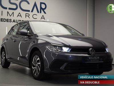 Usado VW Polo Life 95 CV (69 kW) 2021 Gris Utilitario