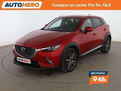 Rojo Usado 2017 Mazda CX-3 Luxury SUV | 13.599 € (Precio justo)