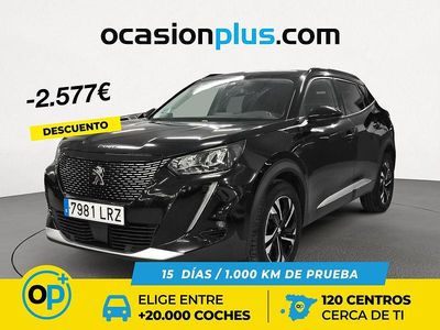 Usado Peugeot 2008 Allure 130 CV (95 kW) 2021 Negro SUV