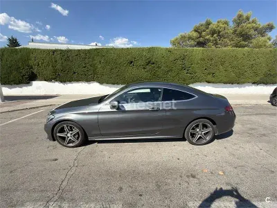 Usado Mercedes C250 AMG line 204 CV (150 kW) 2016 Marrón Coupe