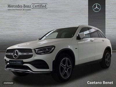 Blanco Usado 2020 Mercedes GLC300 AMG line | 42.900 € (Precio justo)