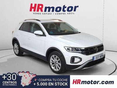 Blanco Usado 2022 VW T-Roc Life SUV | 20.640 € (Precio justo)