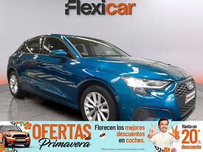 Usado Audi A3 150 CV (110 kW) 2020 Azul Berlina