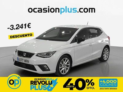Usado Seat Ibiza FR 150 CV (110 kW) 2024 Blanco Berlina