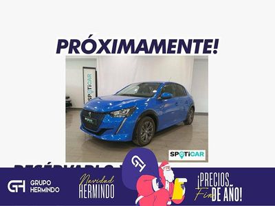 Usado Peugeot e-208 Allure 2022 Azul Utilitario