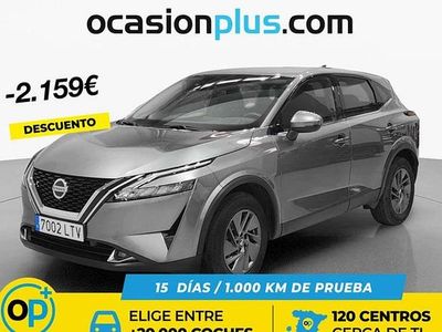 Usado Nissan Qashqai Acenta 158 CV (116 kW) 2021 Gris SUV