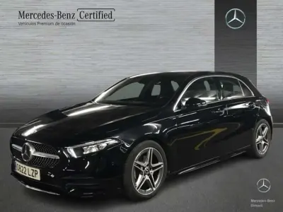 Usado Mercedes A200 AMG line 150 CV (110 kW) 2022 Negro Berlina