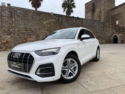 Usado Audi Q5 S-Line 163 CV (119 kW) 2021 Blanco SUV