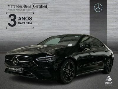 Usado Mercedes CLA200 AMG line 163 CV (119 kW) 2025 Negro Berlina