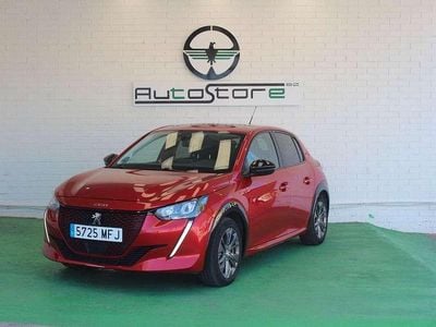 Usado Peugeot e-208 Allure 100 kW (136 CV) 2023 Rojo Utilitario