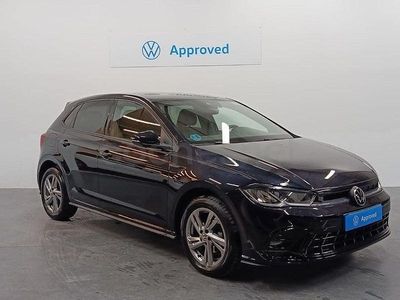 Usado VW Polo R-line 95 CV (69 kW) 2022 Negro Utilitario