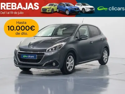 Usado Peugeot 208 Active 82 CV (60 kW) 2016 Gris / plata Utilitario