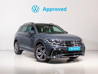 Usado VW Tiguan R-line 150 CV (110 kW) 2022 Gris SUV