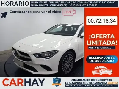 Usado Mercedes CLA250e Shooting Brake 218 CV (160 kW) 2021 Blanco Familiar