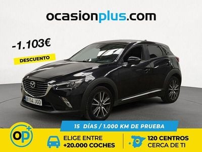 Negro Usado 2015 Mazda CX-3 Luxury SUV | 13.797 € (Precio justo)
