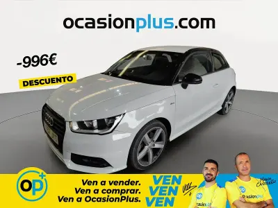 Usado Audi A1 S-Line 116 CV (85 kW) 2017 Blanco Utilitario