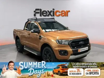 Usado Ford Ranger Wildtrack 213 CV (156 kW) 2021 Naranja Pickup/Camioneta