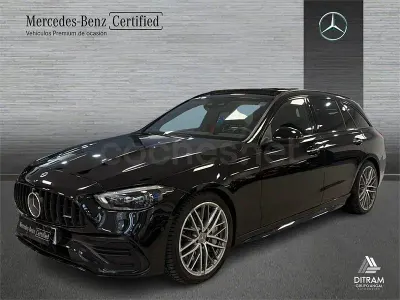 Usado Mercedes C43 AMG 408 CV (300 kW) 2023 Negro Familiar
