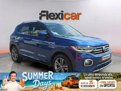 Usado VW T-Cross Sportline 150 CV (110 kW) 2020 Azul SUV