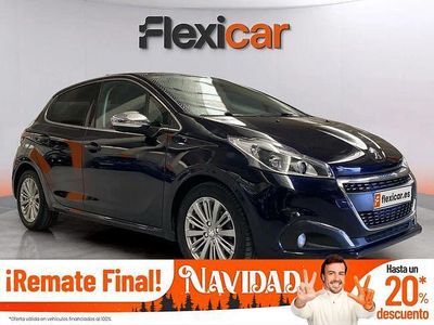 Usado Peugeot 208 Allure 110 CV (80 kW) 2018 Negro Utilitario