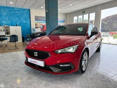 Usado Seat Leon FR 150 CV (110 kW) 2020 Rojo Berlina