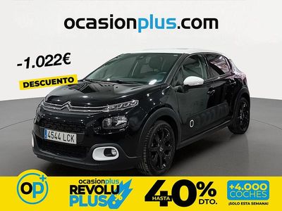 Usado Citroën C3 PureTech 110 CV (80 kW) 2019 Negro Utilitario