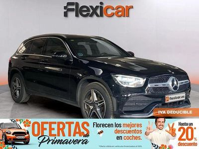 Usado Mercedes GLC200 163 CV (119 kW) 2020 Negro SUV