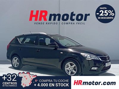 Usado Kia Ceed Sportswagon Active 117 CV (86 kW) 2011 Negro Familiar