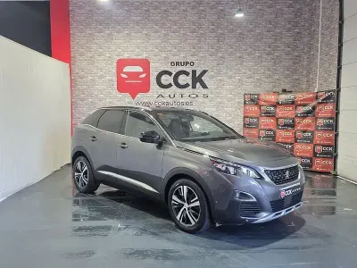 Usado Peugeot 3008 GT-line 130 CV (95 kW) 2018 Gris / plata SUV