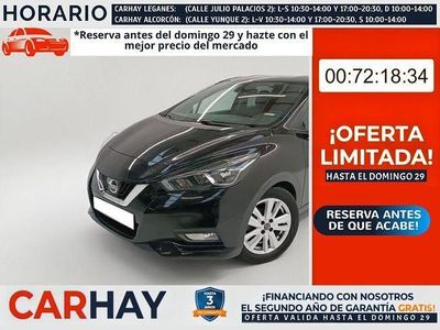 Usado Nissan Micra N-Connecta 101 CV (74 kW) 2020 Negro Utilitario
