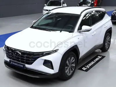 Usado Hyundai Tucson 150 CV (110 kW) 2021 Blanco SUV