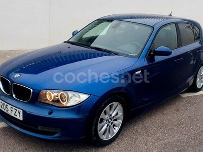 Usado BMW 116 122 CV (89 kW) 2008 Azul Utilitario